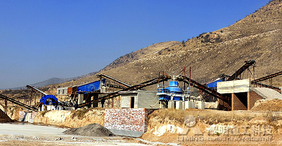 石灰石加工生產線