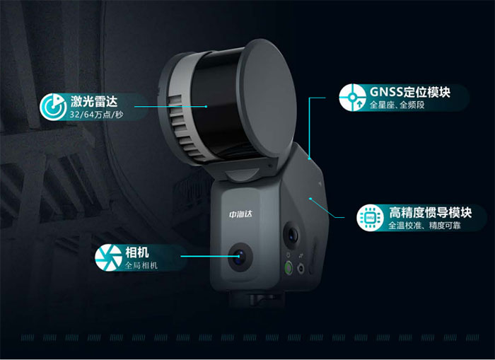 中海達L3手持SLAM三維激光掃描儀的特點與優(yōu)勢